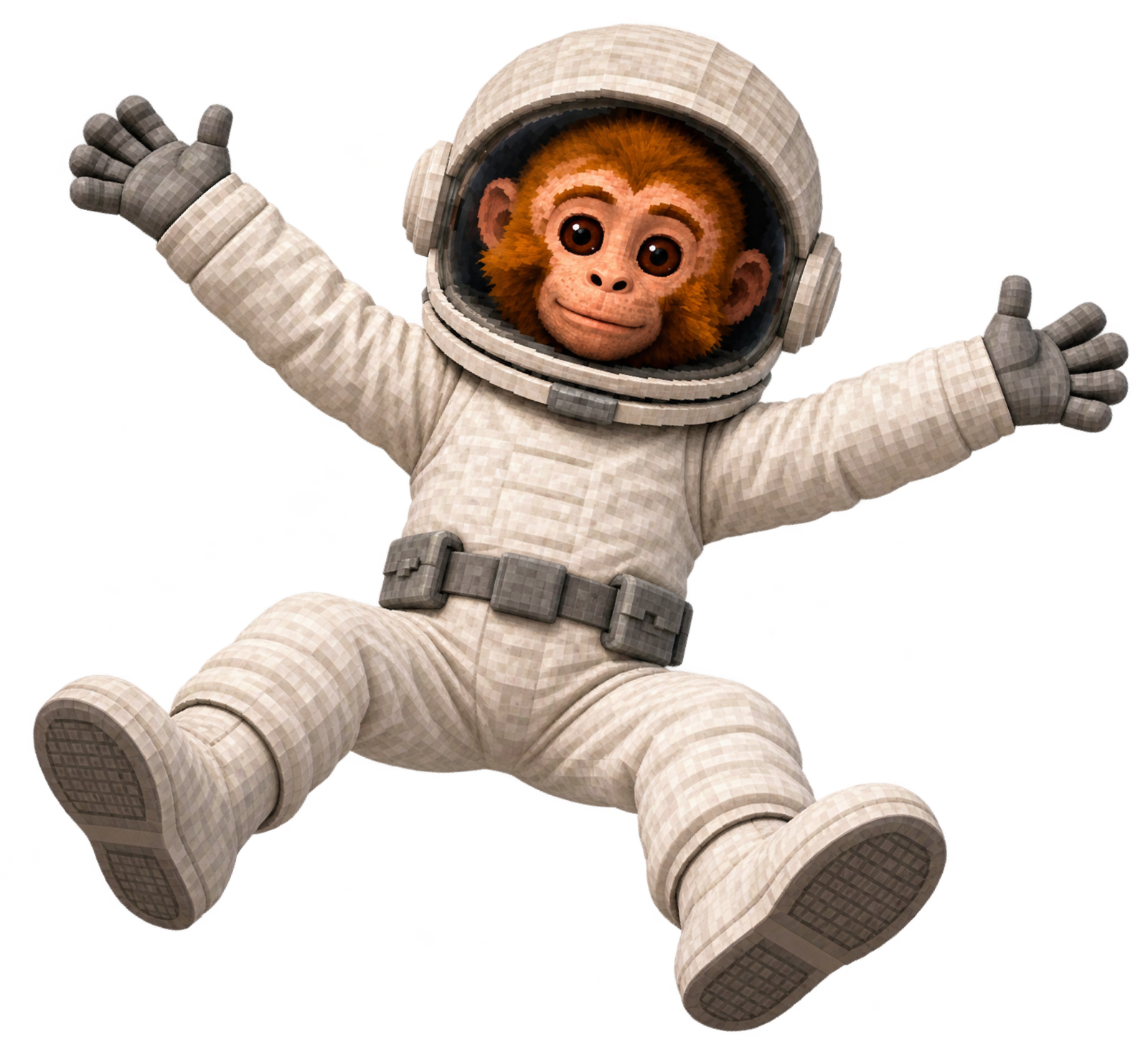 $MOONKEY astronaut monkey floating in space